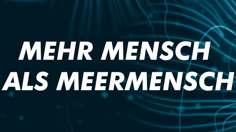 mehr mensch als meermensch